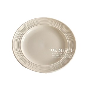Platos y vajilla para uso doméstico, vajilla digna de Instagram, platos y cuencos de cerámica de alta gama, platos para pasta, platos con forma de sombrero de paja. - Product Image 5