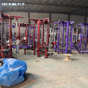 Yeni tasarım ticari spor salonu Jungle 8 istasyonu satılık çok Fitness ekipmanları fonksiyonel eğitim makinesi - Product Image 5