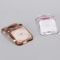 OMI 3G boîtier individuel en plastique recyclable 5mm conteneur de maquillage vide dégradé Blush cosmétique Mini boîte d'emballage de poudre compacte