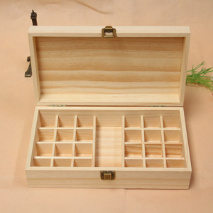 Caja de Almacenamiento de Aceites Esenciales de Madera doTERRA, Organizador Rectangular con 24 Compartimentos para Entusiastas del Bienestar - Product Image 3