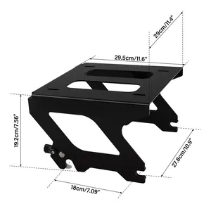 Support <span class=keywords><strong>de</strong></span> montage <span class=keywords><strong>de</strong></span> bagages Solo noir XF2906A68-B adapté pour Harley Low Rider ST FXLRST 2022-2024 22 23 - Product Image 3