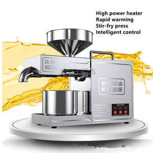 Mini hộ gia đình khai thác mè đậu phộng ca cao dừa hạt giống Đậu nành óc chó dầu cọ máy ép để sử dụng nhà - Product Image 4