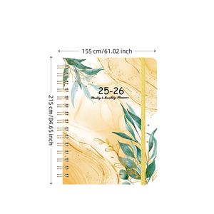 Cuaderno Espiral Personalizado 2022 con Logotipo, 120 g/m², A5, Ecológico, de Hojas Sueltas, para Promociones Escolares, Impreso en Tela PP - Product Image 1