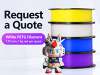 Filament PETG Blue Harmony 1,75 mm, filament d'imprimante 3D durable, 8 tons naturels, pièces pour extérieur, compatible Bambu Lab Prusa