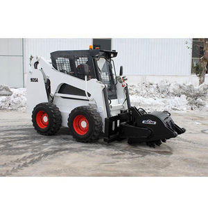 Diesel Engine Mini Crawler Skid Steer Loader with Optional <b>Attachment</b> Tools Small <b>Construction</b> <b>Machinery</b> Skid Steer Loader - Product Image 4