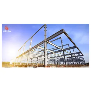 Металлический каркас стальная конструкция здания сборный склад коммерческих сборных стальных конструкций здание