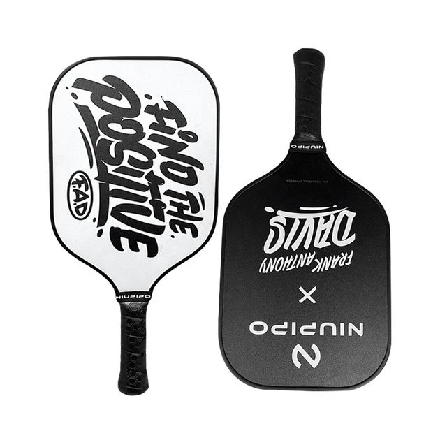 Professional Pickleball Paddle Factory Graphite Face Polypropylene Core Carbon Fiber Custom Graphite Pickleball Paddle