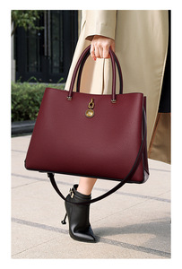 Fashion High Quality Black PU Leather Luxury Women Handbags Shoulder <b>Bag</b> Crossbody Hand <b>Bags</b> for Women Ladies - Product Image 5