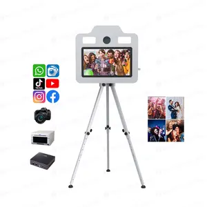 21,5-Zoll-Touchscreen-DSLR-Kamera Photo Booth Zum Verkauf Tragbare Instant Photo Printing Station