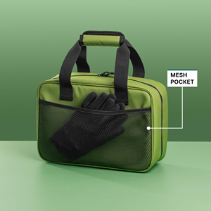 Classeur de pêche haut de gamme avec 4 pochettes et poches zippées, classeur de matériel de pêche résistant à l'eau avec fermetures éclair durables - Product Image 5