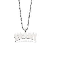 Articles tendance et populaires, chaînes pour pulls, accessoires pour couples, colliers de niche pour hommes, bijoux en acier titane pour femmes en gros