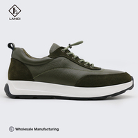 Fabricants de chaussures personnalisées LANCI, baskets en cuir pour hommes, chaussures de créateurs de luxe pour hommes