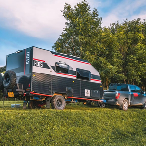 Caravane de luxe tout-terrain Blackseries avec éclairage d'ambiance pour <span class=keywords><strong>camping</strong></span>-<span class=keywords><strong>car</strong></span> et van de voyage - Product Image 1