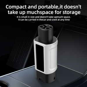 Adaptateur <span class=keywords><strong>de</strong></span> charge EV GB/T vers NACS en cuivre plaqué argent, haute conductivité, connexion stable pour <span class=keywords><strong>Tesla</strong></span> 7kW 230V - Product Image 6