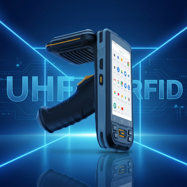 C-Readertek 5 Inch Rugged Handheld Computer IP67 Waterproof UHF RFID NFC PDA Android 12.0 Octa-core Processor Data Stock
