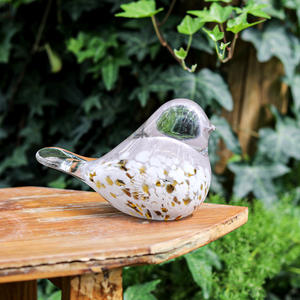 Figura de Pájaro de Cristal Hecha a Mano, Pulida, Ecológica, con Estampado Animal, Regalo de Navidad o Cumpleaños, Animales Decorativos Coleccionables - Product Image 3