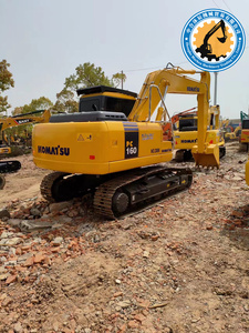 Excavadora Komatsu PC160 Usada de 16 Toneladas con Certificación EPA y CE, Sistema de Control PLC Komatsu, Rodamientos de Alta Calidad, Maquinaria con Motor - Product Image 4