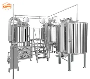 Hotel Pub kerajinan peralatan pembuat bir pembuatan bir dengan sistem pembersihan mesin CIP