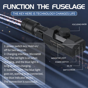 Télescope numérique WIFI 70X moniteur de détection de mouvement sans fil support monoculaire Android IOS pour prendre <span class=keywords><strong>des</strong></span> <span class=keywords><strong>photos</strong></span> vidéo trépied en métal - Product Image 4