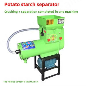 Máquina de Alta Eficiencia para la Elaboración de Almidón de Soja con Motor, Molinillo de Alta Productividad y Separador de Lodos para Uso Industrial - Product Image 6