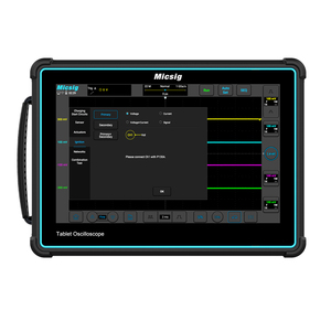 Micsig Digital Storage Oscilloscope 2 Channels 200MHz 1GSa/S 110Mpts Memory Depth Tablet Oscilloscope Automotive Micsig ATO2002 - Product Image 1