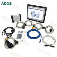 Tableta CF33 lista para usar + Herramienta de diagnóstico Servolectric ZF-Testman ZF TESTMAN EHPS DPA06 con cables para transmisión de automóviles