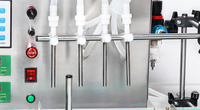 Machine de remplissage de liquide, 4 pièces, appareil de bureau, volume automatique, pour flacons d'huiles, échantillons de parfum, vente en gros