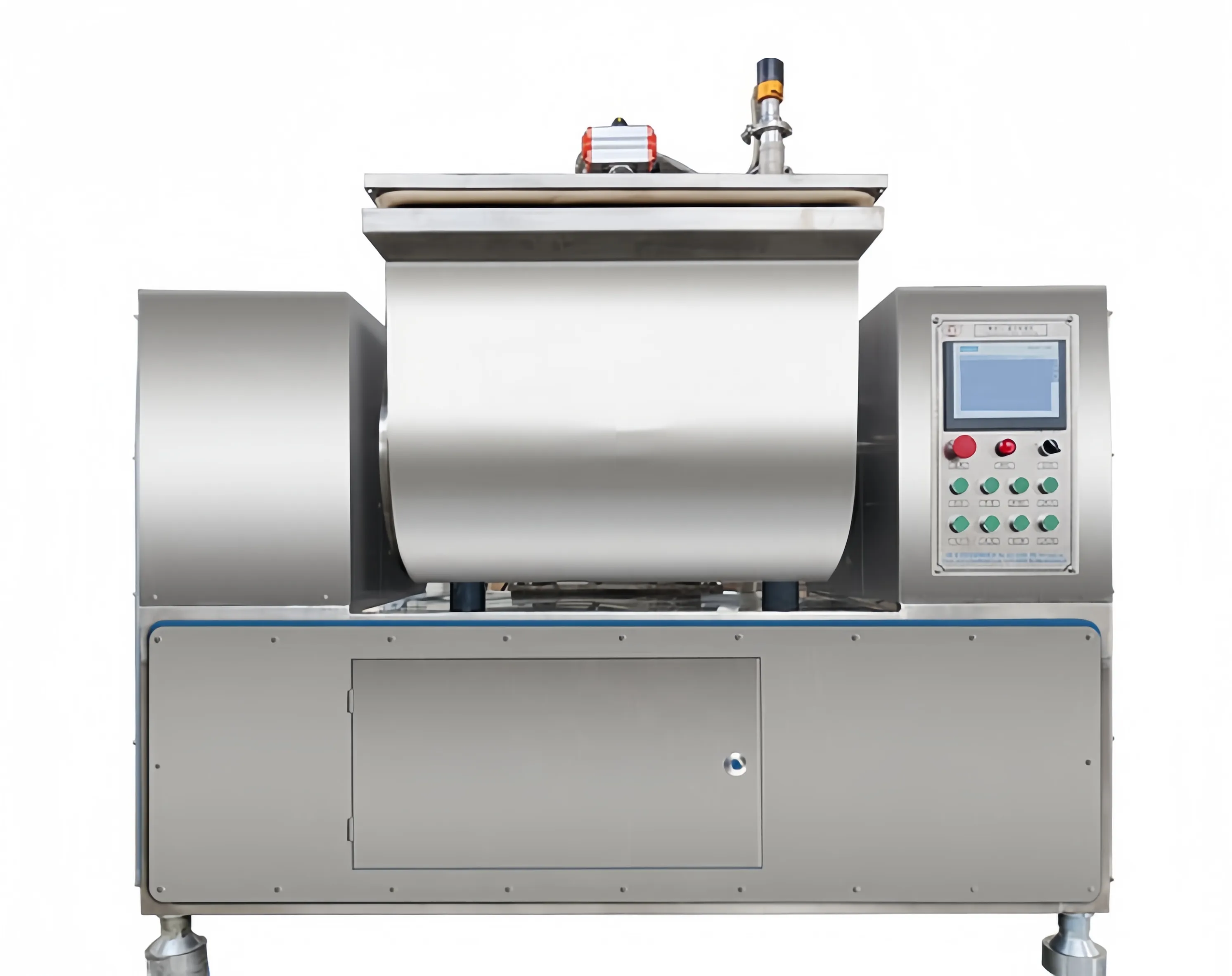 Vacuum dough mixer stainless steel fully automatic water kneading machine powder mixing machine