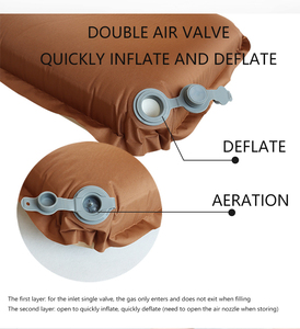 Almohada de Viaje Ultraligera, Portátil, Plegable, Autoinflable, para Dormir en la Playa o Acampar, Compacta, de Esponja Inflable Automática - Product Image 6