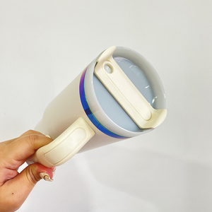 Confezione da 20 Tumbler H2.0 da 30oz in Acciaio Inox a Doppia Parete, Rivestimento in Polvere Multicolore Arcobaleno, per Incisione Laser, Spedizione dagli Stati Uniti - Product Image 6
