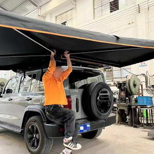 Toldos Laterales para Exteriores, Ideales para Autos y Camionetas, Toldos de <span class=keywords><strong>Techo</strong></span> Independientes, Impermeables, con Apertura de 270 Grados - Product Image 6