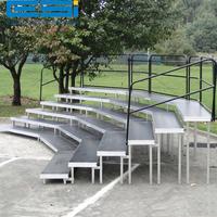 Chaires de chœur à prix avantageux 2026, chaises surélevées réglables à 2, 3, 4, 5 niveaux, portables, pour église et théâtre, avec garde-corps