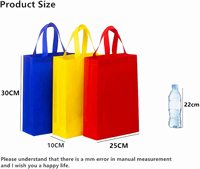 Sacs de courses réutilisables promotionnels, sacs non tissés personnalisés avec logo imprimé