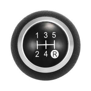 Poignée de levier de vitesse en cuir pour voiture, 5 vitesses, transmission manuelle, pour Toyota RAV4 Corolla, design ergonomique - Product Image 2
