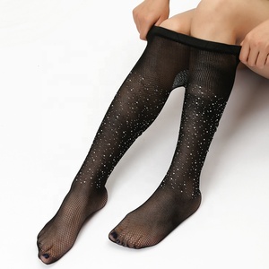Summer Fishnet Pantyhose for Women Wholesale Sexy Black <strong>Sequins</strong> <strong>Tights</strong> - Product Image 5