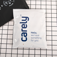 Sac à fermeture éclair biodégradable en EVA CPE personnalisé, imprimé en couleur, double face, givré, pour vêtements, emballage de t-shirts