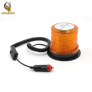 BB1076 Amber Yellow Red Blue White Green Battery Charging Led Flashing Vehicle Airport LED Truck Beacon Light
