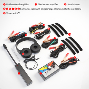 Kit <span class=keywords><strong>de</strong></span> Diagnóstico Electrónico para Sistemas <span class=keywords><strong>de</strong></span> Chasis: Estetoscopio <span class=keywords><strong>de</strong></span> 6 Canales para Detección <span class=keywords><strong>de</strong></span> Sonidos en Chasis y Motor Automotriz - Product Image 5