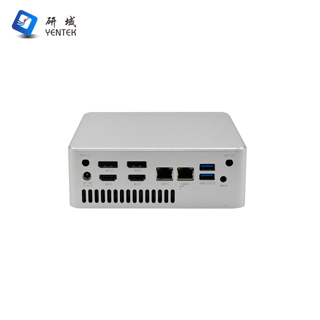 AMD 7535HS PC Mini Gaming DDR5 64GB 2 HD 2 DP Display WIFI BT Type C 2 LAN Mini Portable Computer Gaming Mini PCs