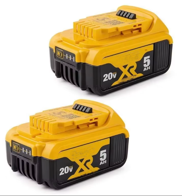 High Capacity 20V 6.0Ah 5.0Ah 4.0Ah Lithium-Ion Battery Replacement for Cordless Power Tools Drill Backup Battery