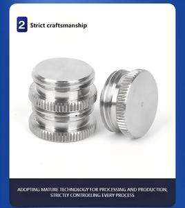 Tùy chỉnh 304 thép không gỉ chuyển các bộ phận <span class=keywords><strong>CNC</strong></span> Lathe phụ kiện phần cứng xử lý các bộ phận phi tiêu chuẩn theo bản vẽ - Product Image 4