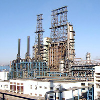 Usine de distillation de pétrole brut conforme aux normes ASME industrielles, machine de raffinage d'huile atmosphérique sous vide