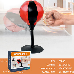 Wellshow Boxing <span class=keywords><strong>Punching</strong></span> <span class=keywords><strong>ball</strong></span> Équipement d'entraînement de balle de vitesse pour enfants maison sac de sable gobelet debout cible de réaction de boxe - Product Image 6