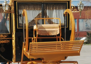 Carruaje Eléctrico Turístico de Nuevo Diseño, Vehículo Popular para Recorridos Turísticos, Carruaje Real para Bodas - Product Image 6