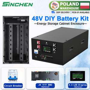 กล่องแบตเตอรี่ Lifepo4 สำหรับประกอบเอง EU Stock Diy 48V 280Ah 314Ah 15kw 16kw  พร้อมชุดกล่องโลหะและ BMS 16S JK V19 - Product Image 1