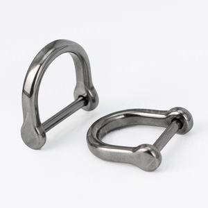 Hebilla de Anillo en Forma de U de Titanio Puro, Adecuada para Cinturones, Correas de Reloj, Correas de Mochila, Accesorios de Joyería - Product Image 5