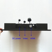15 pulgadas de vídeo compuesto RCA BNC AV 1500 NITs luz del sol legible Full IP67 Monitor LCD a prueba de agua