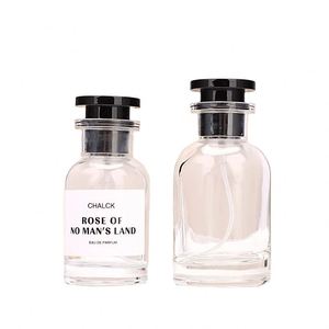 Factory-Sold Custom Logo Screen Printed 30ml 50ml 100ml Fragrance Perfume <b>Bottle</b> <b>Box</b> Thick Bottom Glass Perfume Sprayer 100pcs - Product Image 1