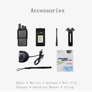 Radio bidirectionnelle pratique et bon marché personnalisée en gros <span class=keywords><strong>meilleur</strong></span> talkie-walkie longue distance <span class=keywords><strong>jambon</strong></span> 2W carte SIM portative VHF UHF à réduction de bruit - Product Image 6