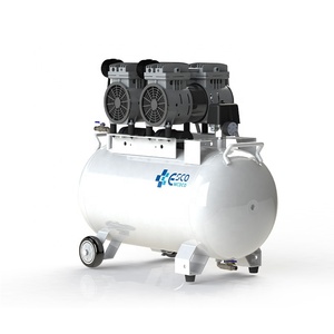 Compresor de Aire Portátil Eléctrico Sin Aceite para Consultorio Dental, Silencioso, con Secador de Aire, Certificado CE Clase II - Product Image 3